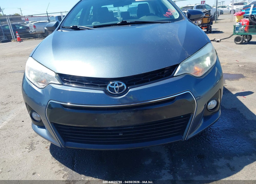 2016 TOYOTA COROLLA S VIN: 2T1BURHE3GC627857