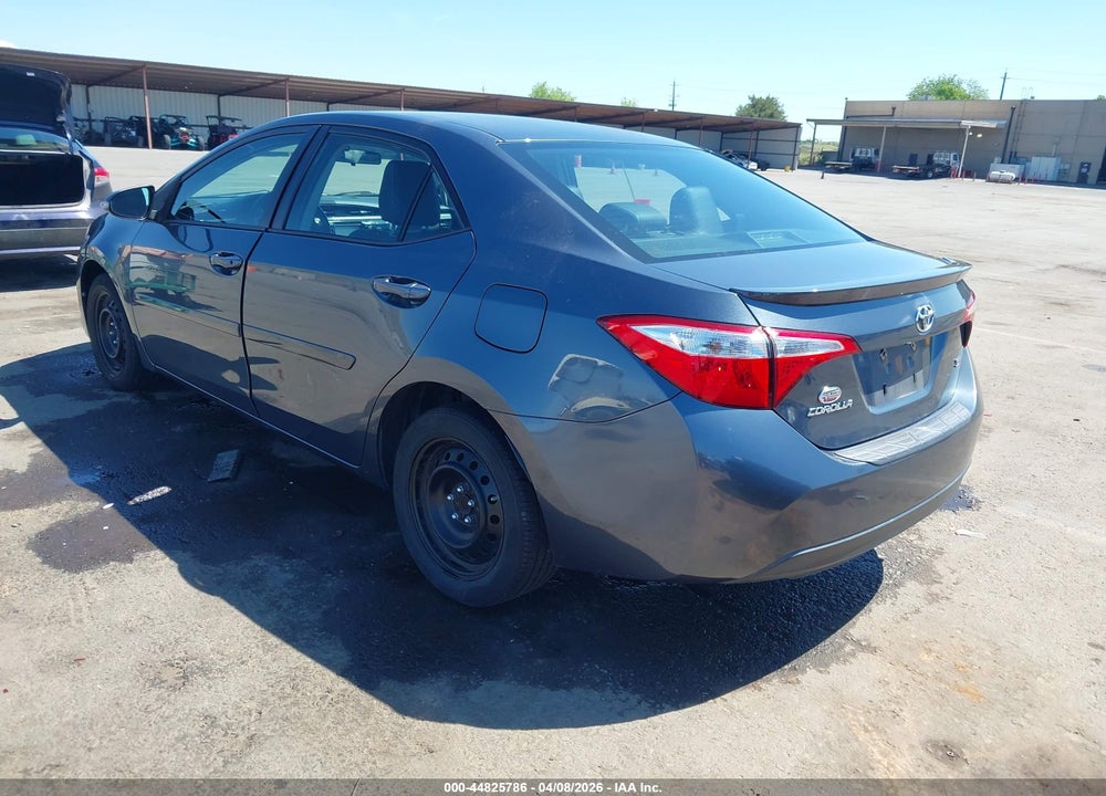 2016 TOYOTA COROLLA S VIN: 2T1BURHE3GC627857