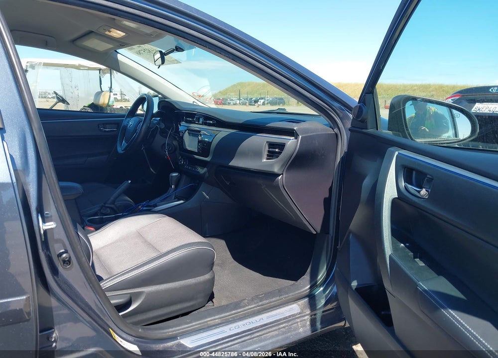 2016 TOYOTA COROLLA S VIN: 2T1BURHE3GC627857