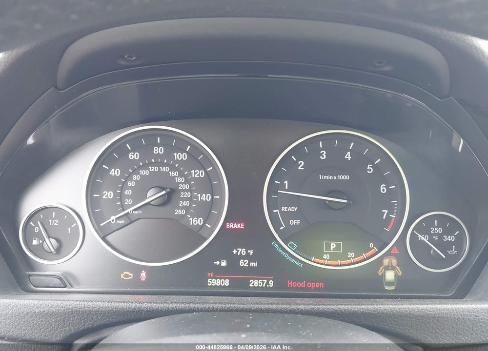 2015 BMW 320I VIN: WBA3B1G53FNT05497