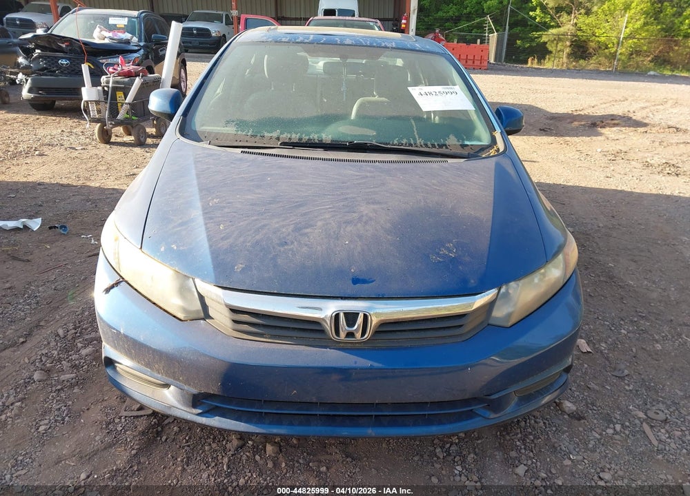 2012 HONDA CIVIC EX-L VIN: 2HGFB2F92CH571707