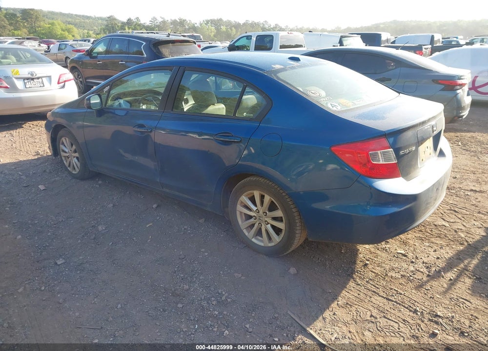 2012 HONDA CIVIC EX-L VIN: 2HGFB2F92CH571707