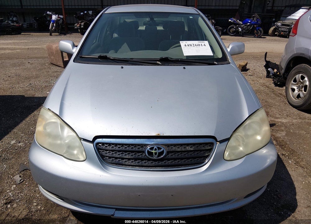 2006 TOYOTA COROLLA LE VIN: 1NXBR32E06Z646015