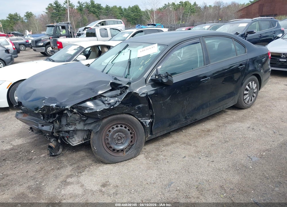 2014 VOLKSWAGEN JETTA 2.0L S VIN: 3VW2K7AJ3EM234279