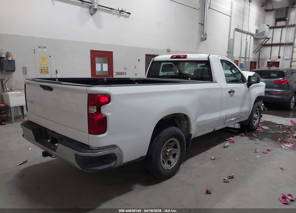 2022 CHEVROLET SILVERADO 1500 LTD WORK TRUCK VIN: 3GCNWAED3NG217678