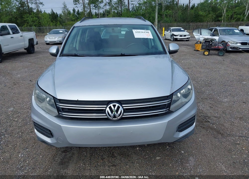 2015 VOLKSWAGEN TIGUAN S VIN: WVGAV7AX0FW547202