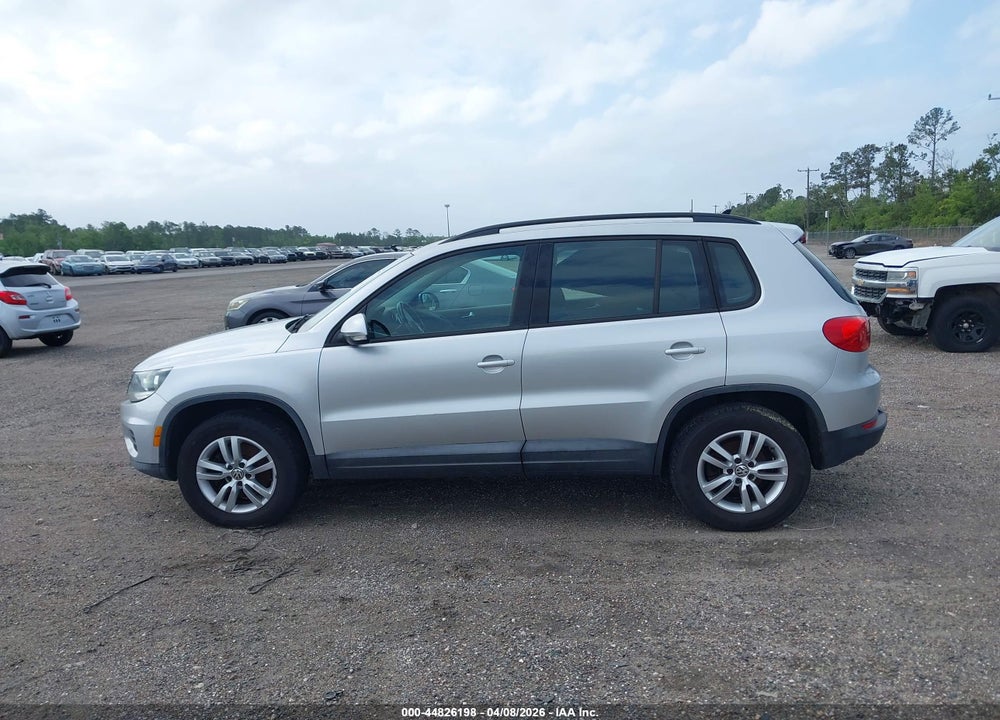 2015 VOLKSWAGEN TIGUAN S VIN: WVGAV7AX0FW547202