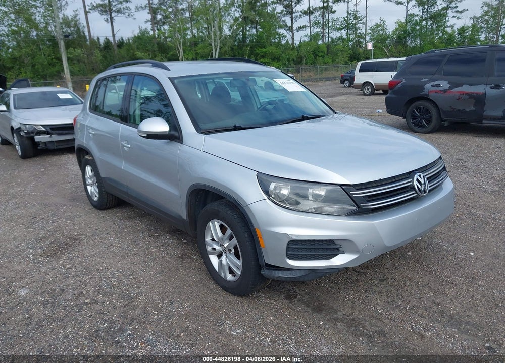 2015 VOLKSWAGEN TIGUAN S VIN: WVGAV7AX0FW547202