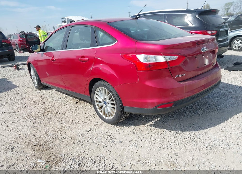 2012 FORD FOCUS SEL VIN: 1FAHP3H23CL390168