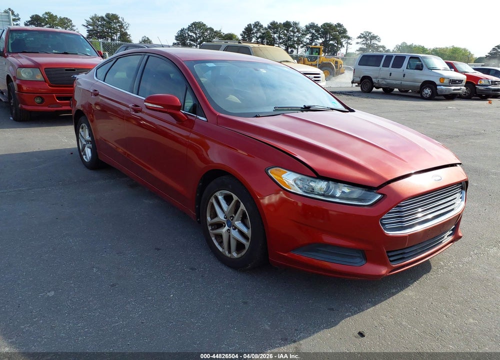2013 FORD FUSION SE VIN: 3FA6P0HR8DR247531