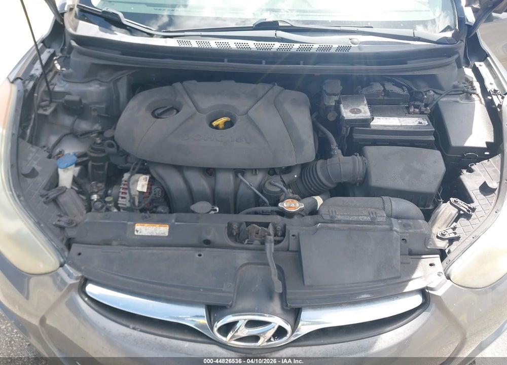 2012 HYUNDAI ELANTRA GLS VIN: 5NPDH4AE7CH078259