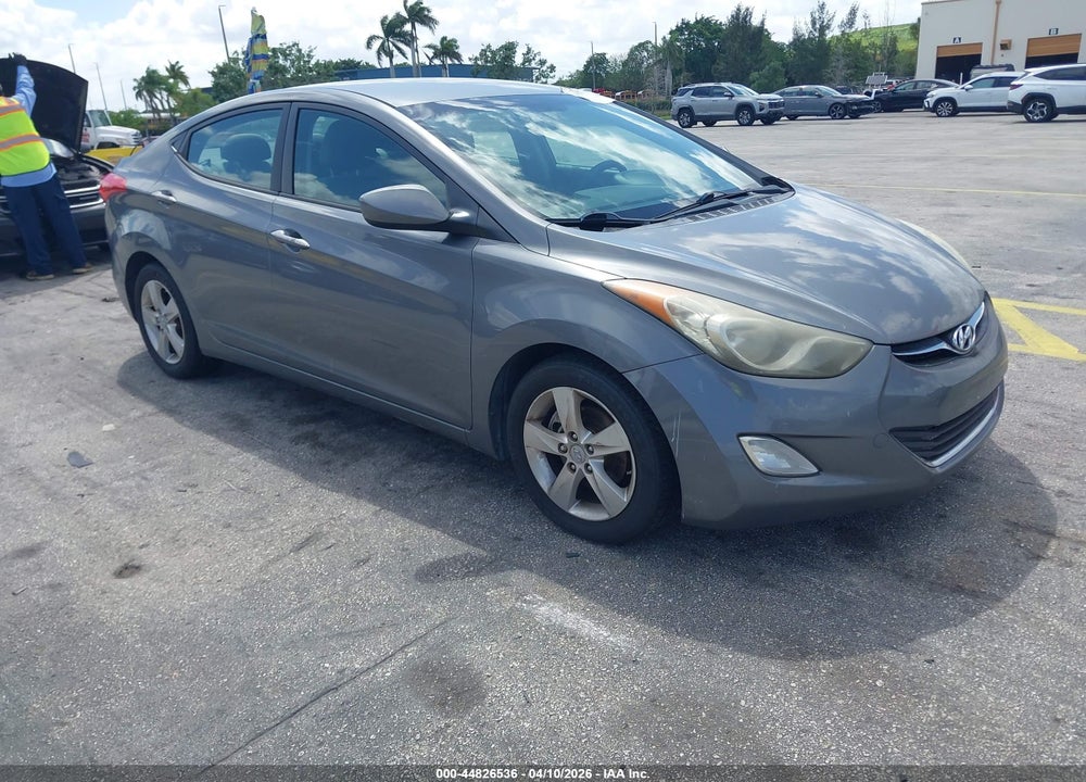 2012 HYUNDAI ELANTRA GLS VIN: 5NPDH4AE7CH078259