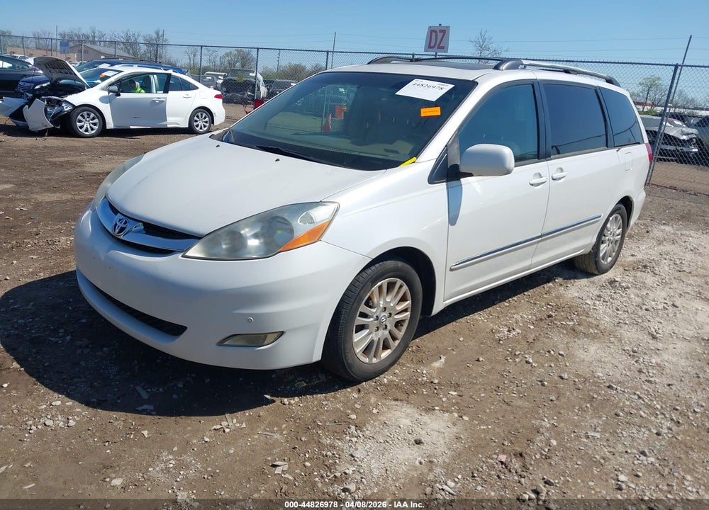 2008 TOYOTA SIENNA LIMITED VIN: 5TDZK22C08S135606