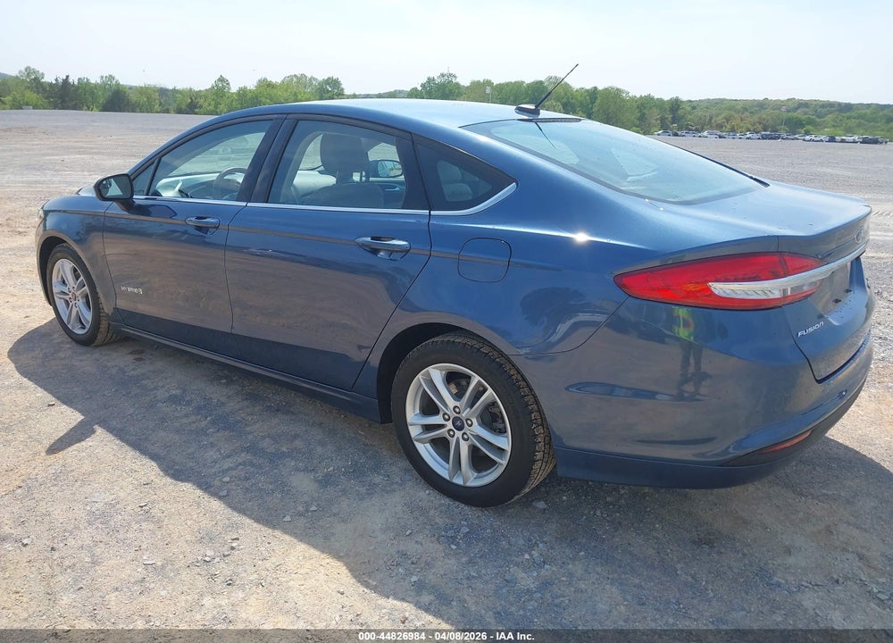 2018 FORD FUSION HYBRID S VIN: 3FA6P0UU3JR271628