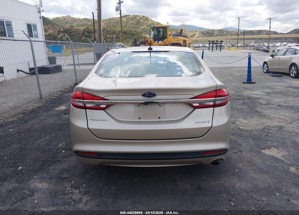 2018 FORD FUSION HYBRID S VIN: 3FA6P0UU4JR198379