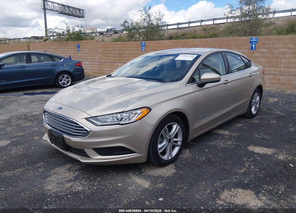 2018 FORD FUSION HYBRID S VIN: 3FA6P0UU4JR198379
