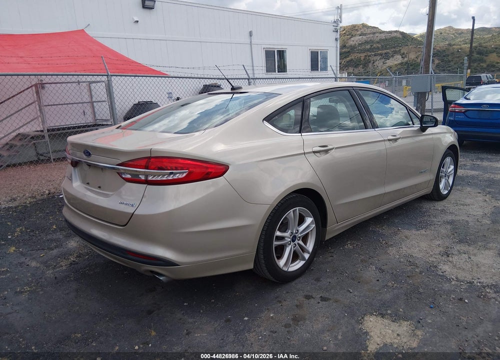 2018 FORD FUSION HYBRID S VIN: 3FA6P0UU4JR198379