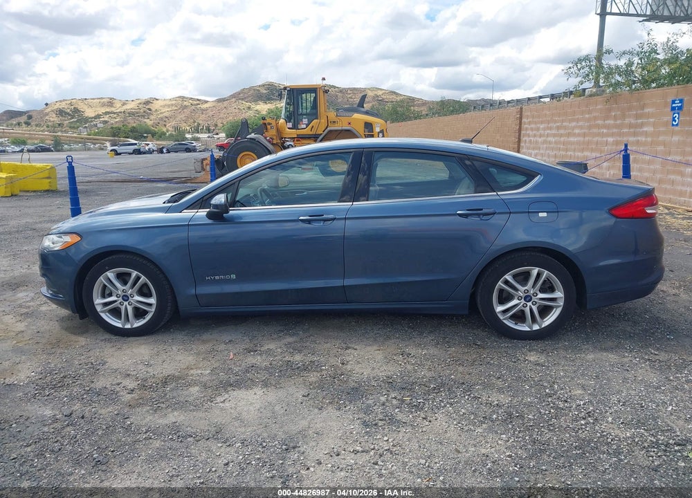 2018 FORD FUSION HYBRID S VIN: 3FA6P0UU3JR209436