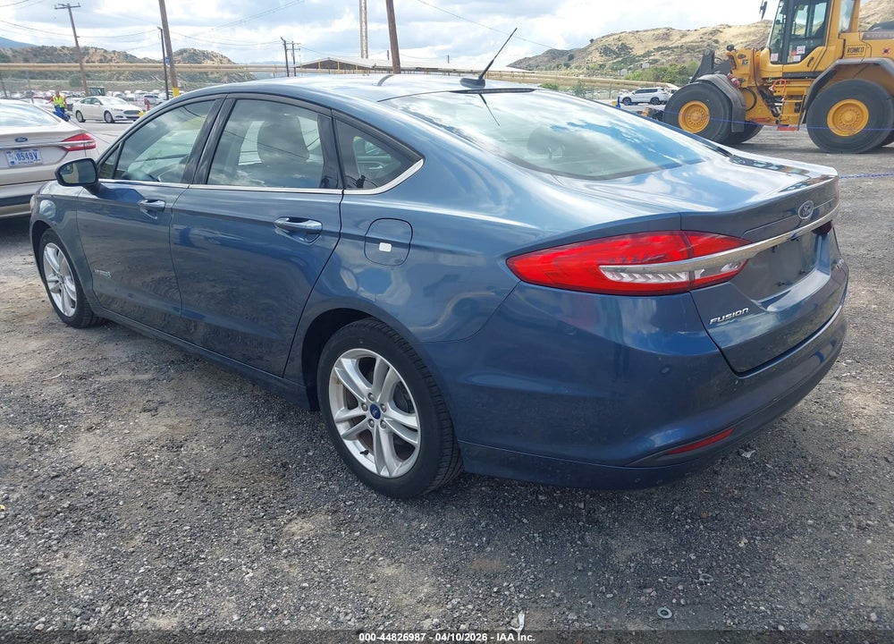 2018 FORD FUSION HYBRID S VIN: 3FA6P0UU3JR209436