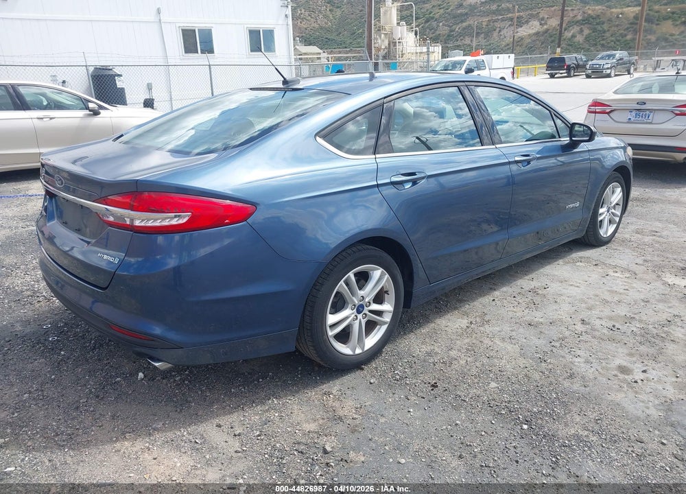 2018 FORD FUSION HYBRID S VIN: 3FA6P0UU3JR209436
