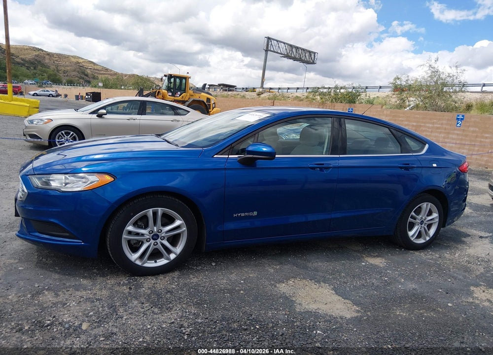 2018 FORD FUSION HYBRID S VIN: 3FA6P0UU7JR209438
