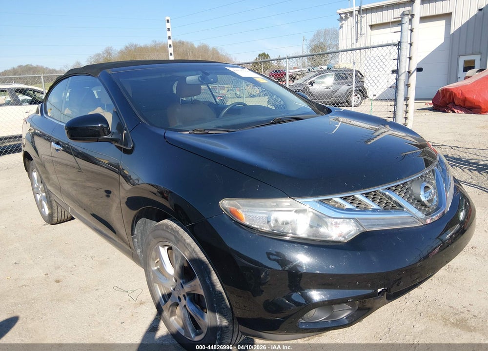 2014 NISSAN MURANO CROSSCABRIOLET VIN: JN8AZ1FY4EW302140