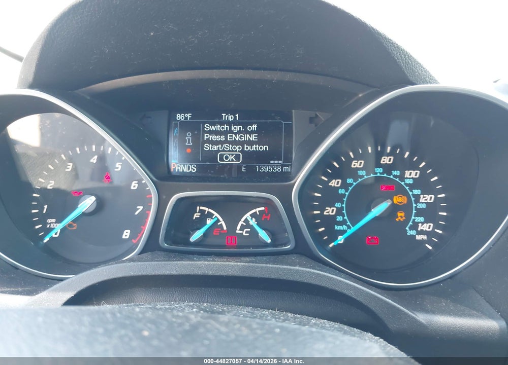 2014 FORD ESCAPE TITANIUM VIN: 1FMCU9JX0EUA68182