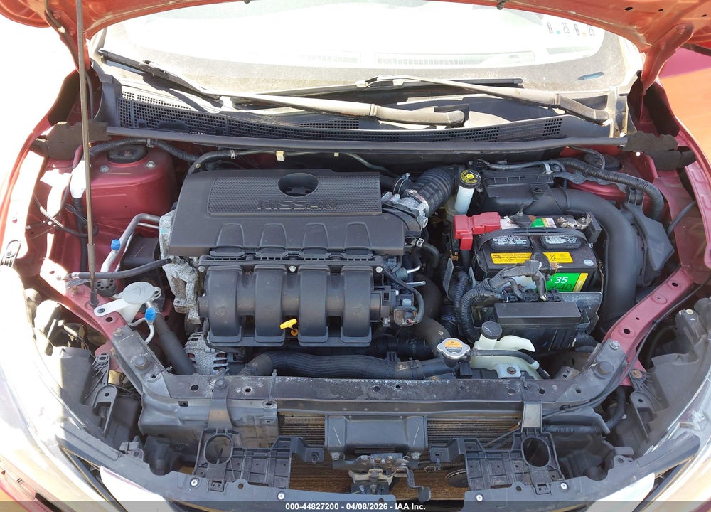 2016 NISSAN SENTRA SV VIN: 3N1AB7AP4GY329614