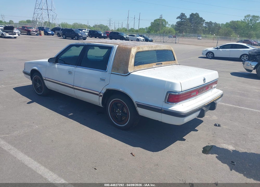 1992 DODGE DYNASTY LE VIN: 1B3XC56R8ND711522