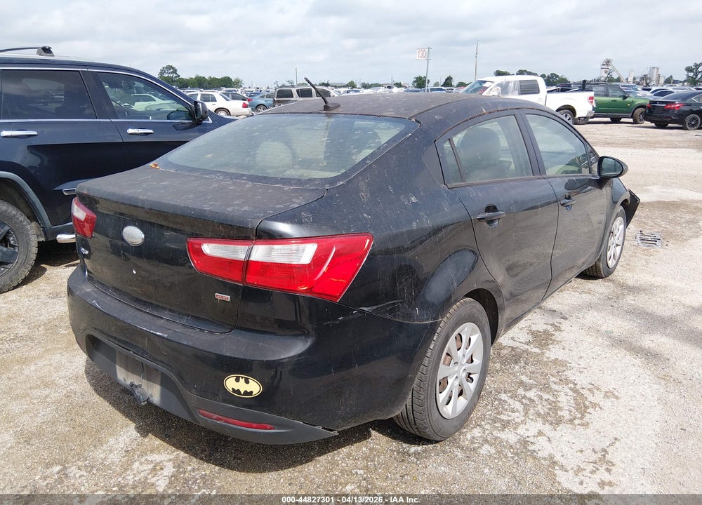 2013 KIA RIO LX VIN: KNADM4A35D6266412