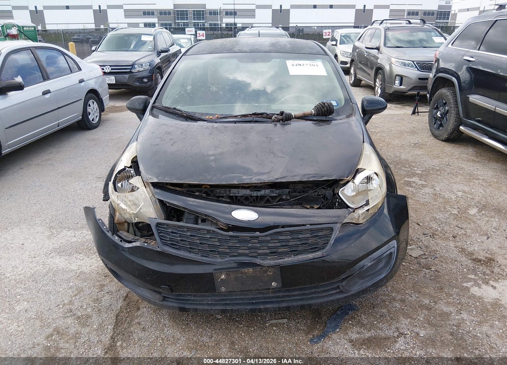 2013 KIA RIO LX VIN: KNADM4A35D6266412