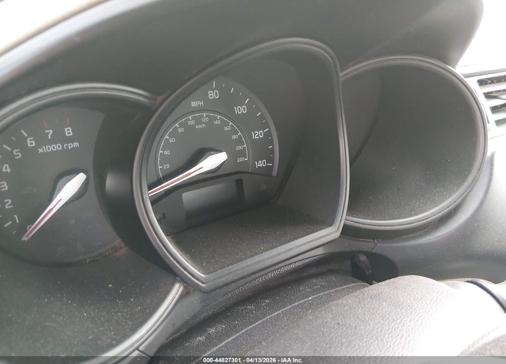 2013 KIA RIO LX VIN: KNADM4A35D6266412