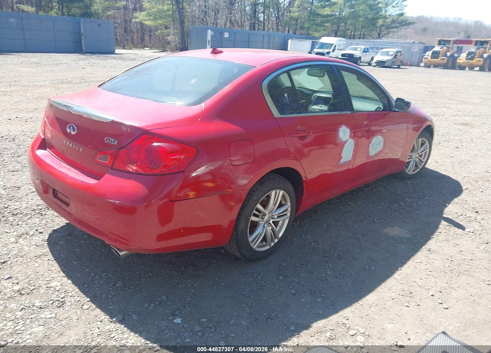 2012 INFINITI G25X VIN: JN1DV6AR1CM861206