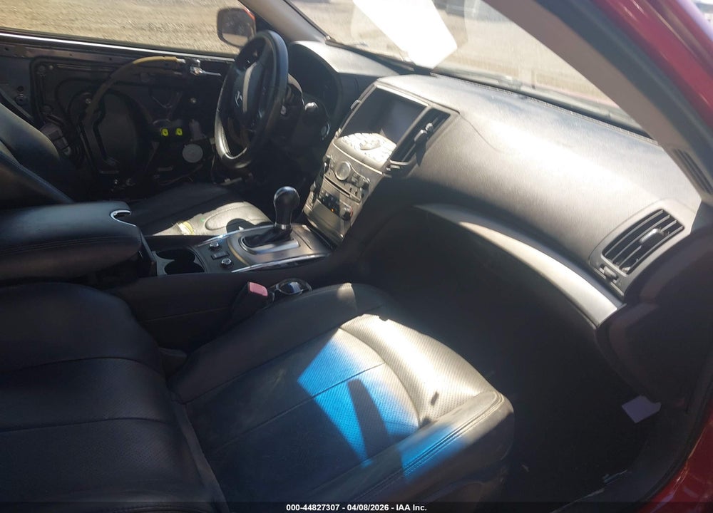 2012 INFINITI G25X VIN: JN1DV6AR1CM861206