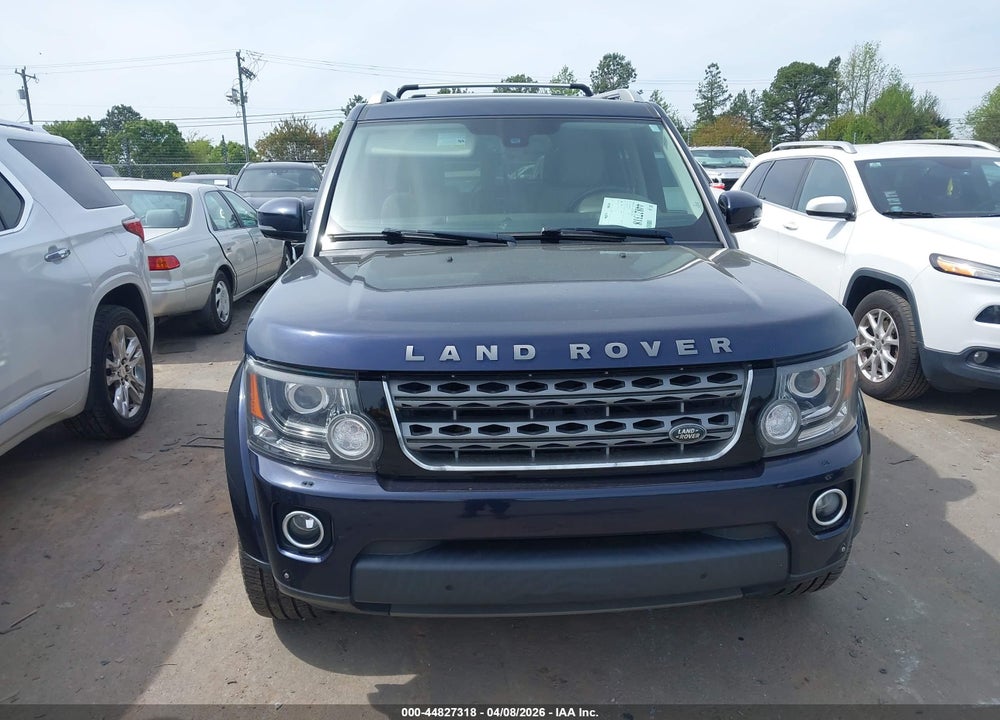 2016 LAND ROVER LR4 VIN: SALAG2V6XGA845525