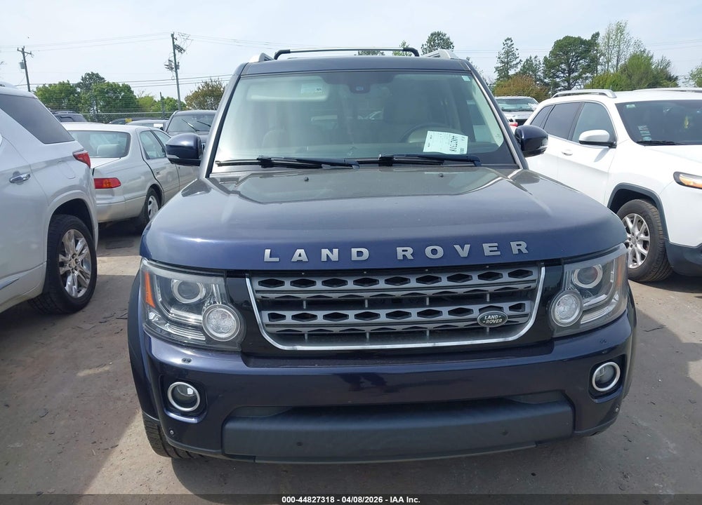 2016 LAND ROVER LR4 VIN: SALAG2V6XGA845525