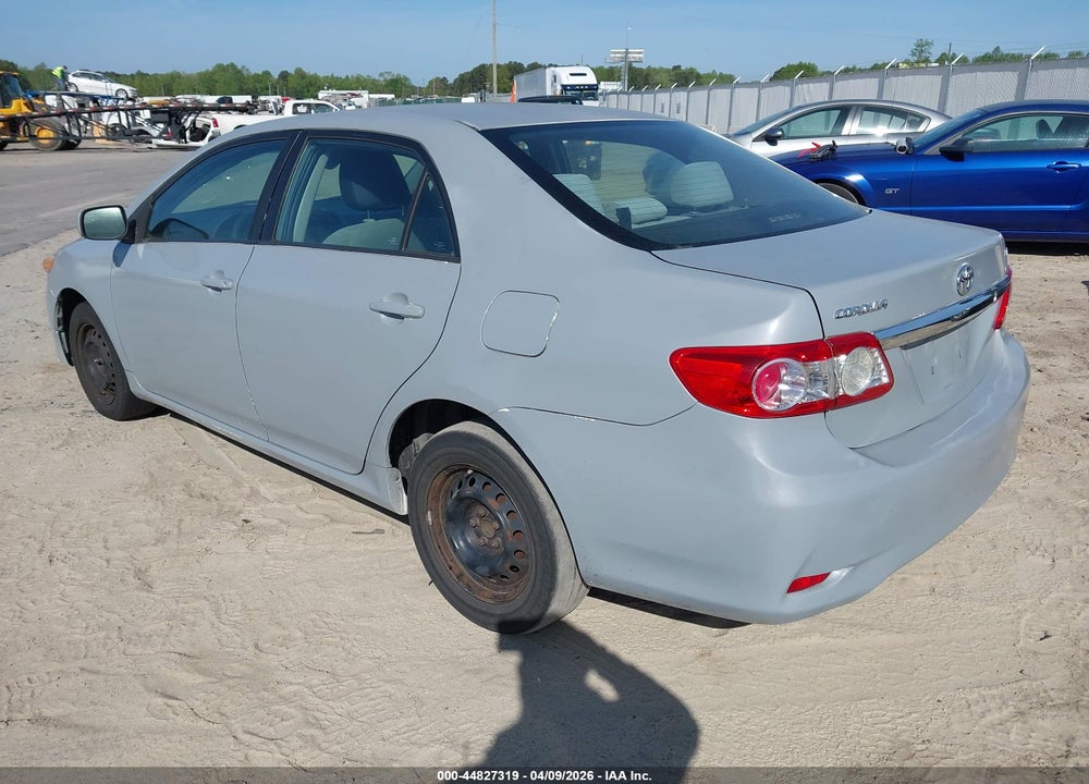 2011 TOYOTA COROLLA LE VIN: 2T1BU4EE4BC579589