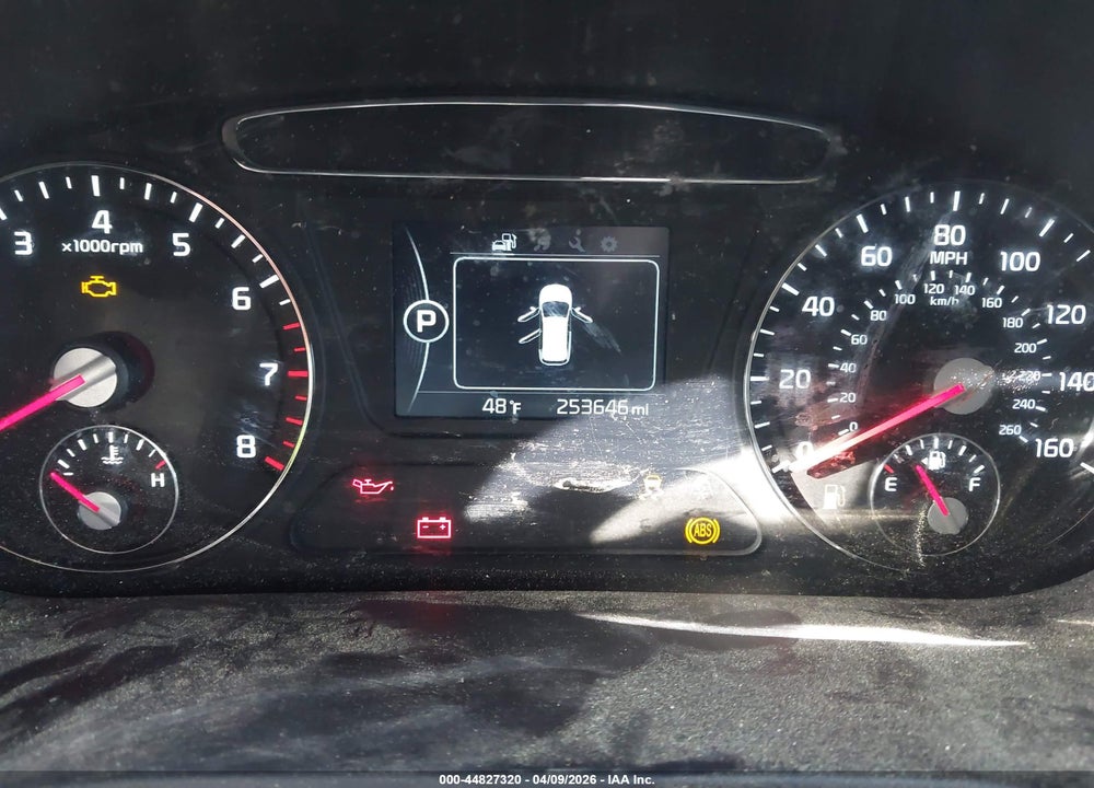 2017 KIA SORENTO 2.4L LX VIN: 5XYPG4A30HG244988