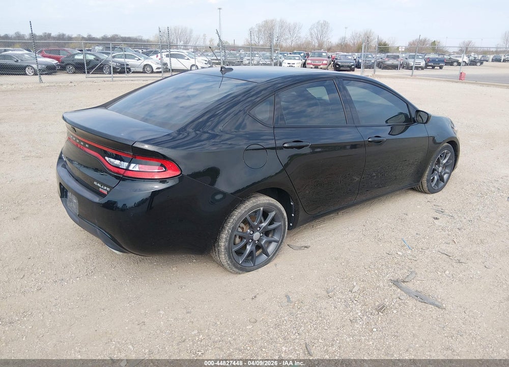 2013 DODGE DART RALLYE VIN: 1C3CDFBH0DD134422