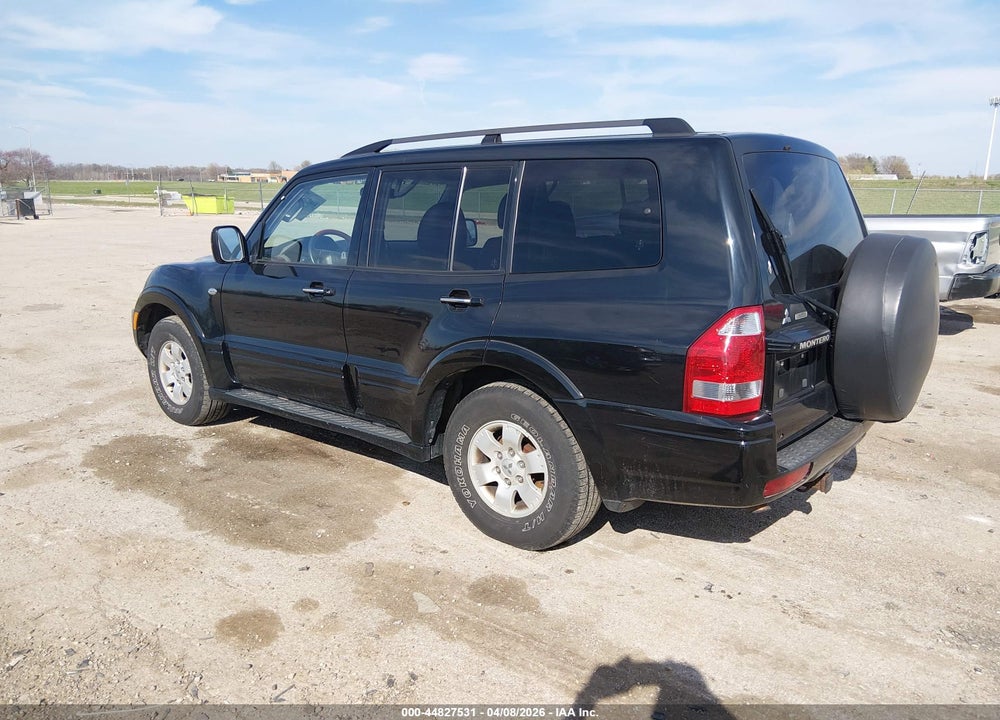 2003 MITSUBISHI MONTERO 20TH ANNIVERSARY/LIMITED VIN: JA4NW51S83J018028