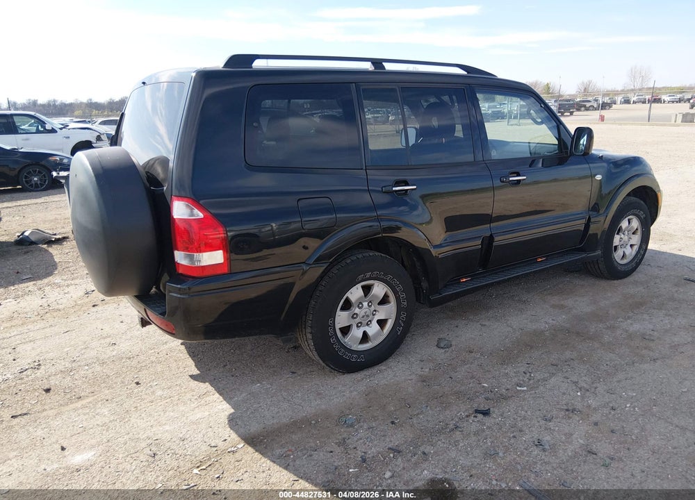 2003 MITSUBISHI MONTERO 20TH ANNIVERSARY/LIMITED VIN: JA4NW51S83J018028