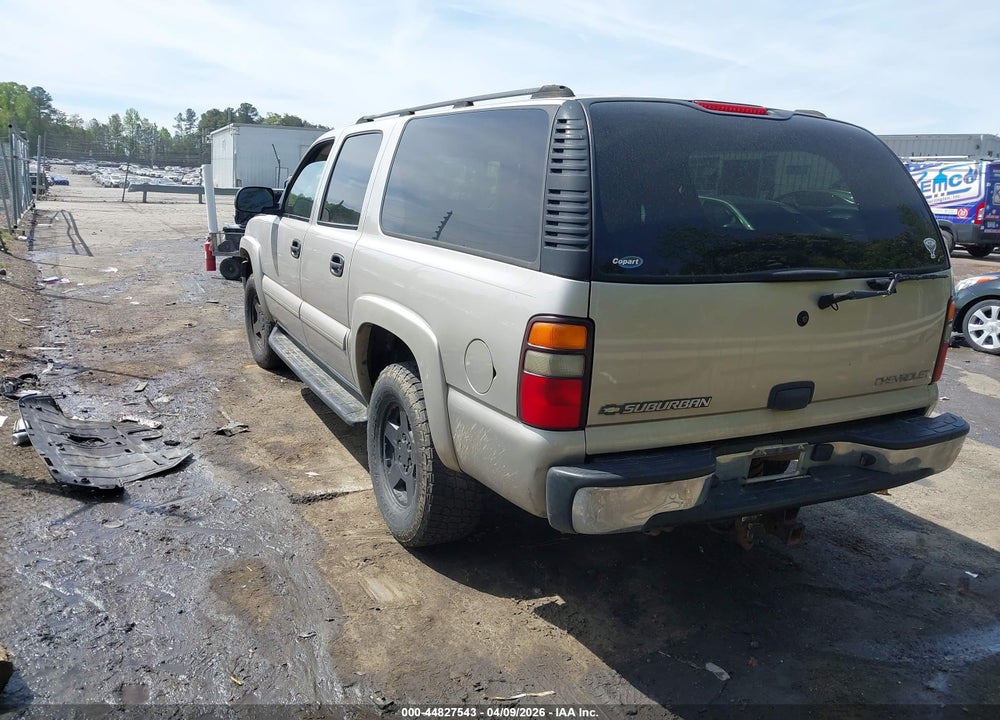 2004 CHEVROLET SUBURBAN 1500 LS VIN: 3GNFK16T64G184722