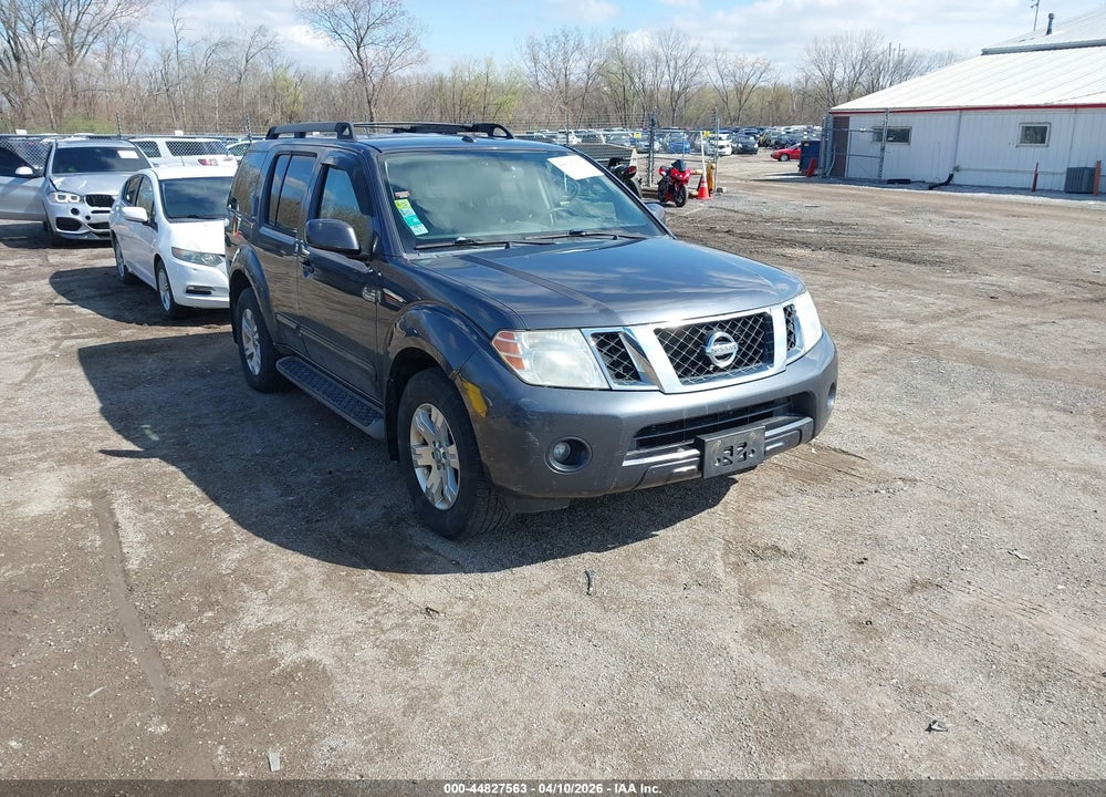 2010 NISSAN PATHFINDER SE VIN: 5N1AR1NB3AC627524