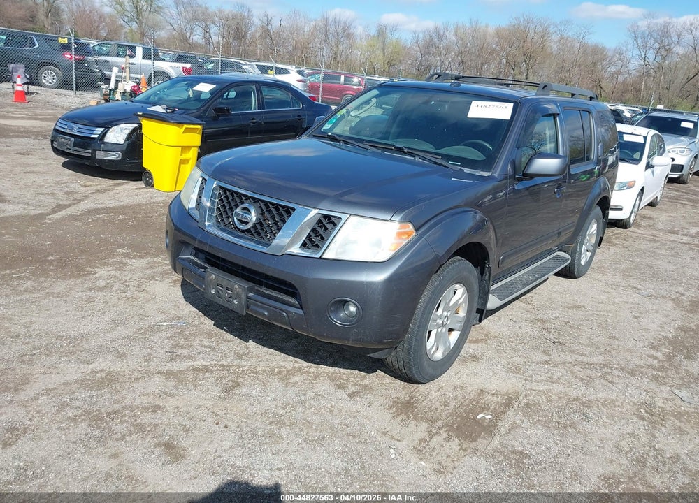 2010 NISSAN PATHFINDER SE VIN: 5N1AR1NB3AC627524