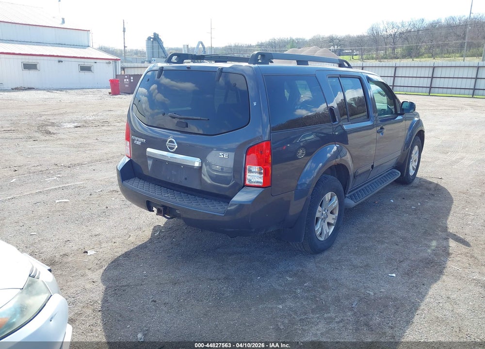 2010 NISSAN PATHFINDER SE VIN: 5N1AR1NB3AC627524