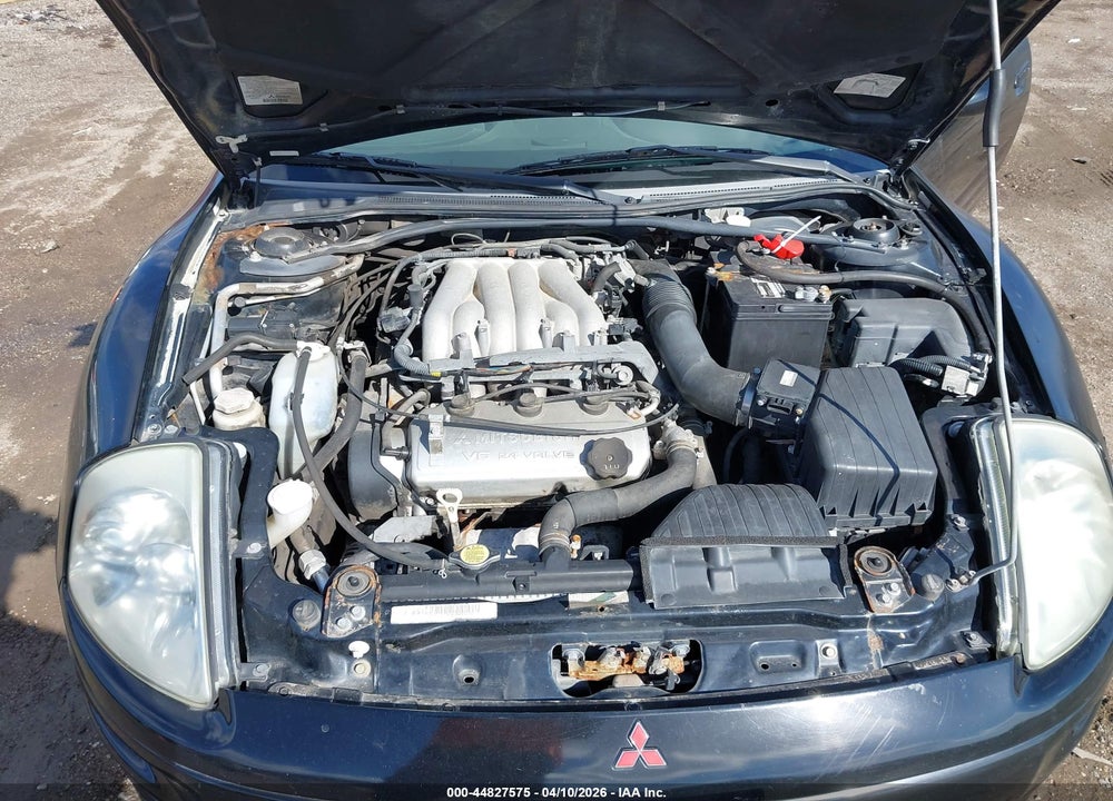 2000 MITSUBISHI ECLIPSE GT VIN: 4A3AC54L1YE126831