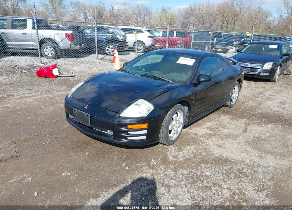 2000 MITSUBISHI ECLIPSE GT VIN: 4A3AC54L1YE126831