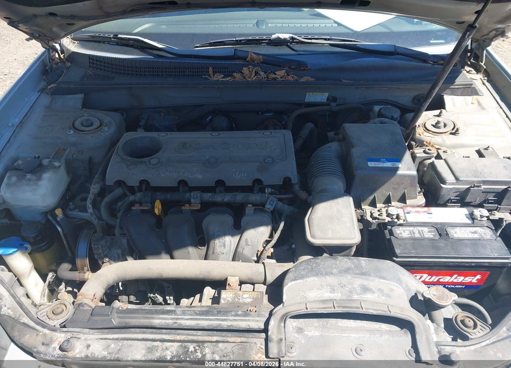 2010 HYUNDAI SONATA GLS VIN: 5NPET4AC3AH624487