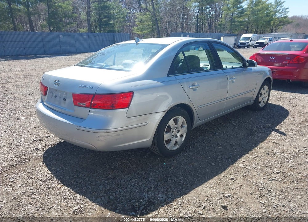 2010 HYUNDAI SONATA GLS VIN: 5NPET4AC3AH624487