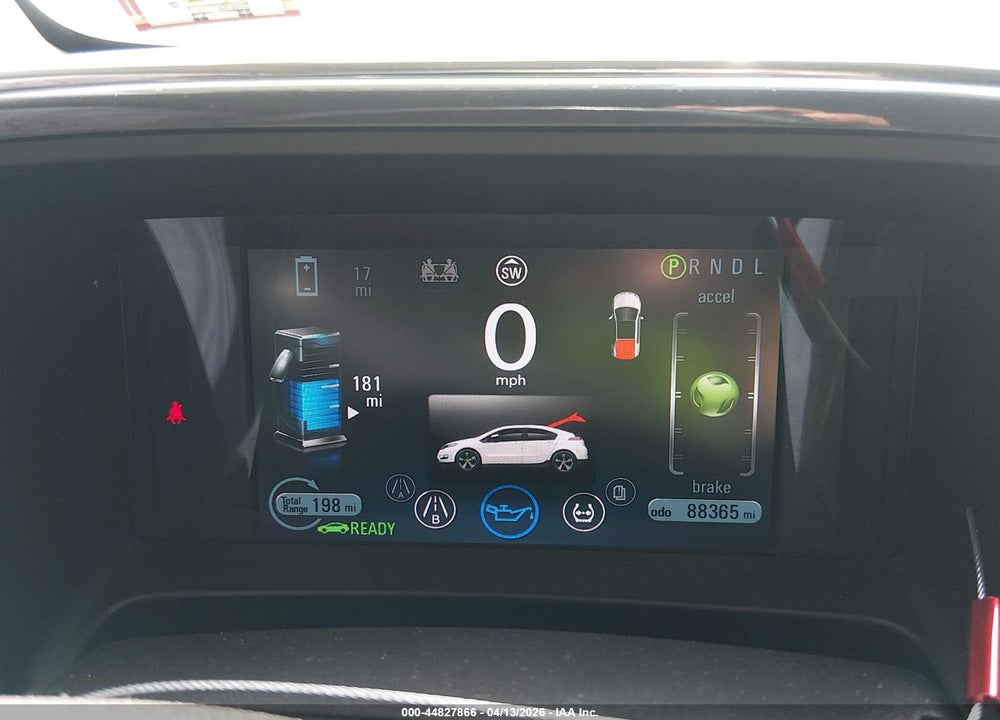 2012 CHEVROLET VOLT VIN: 1G1RB6E47CU107634